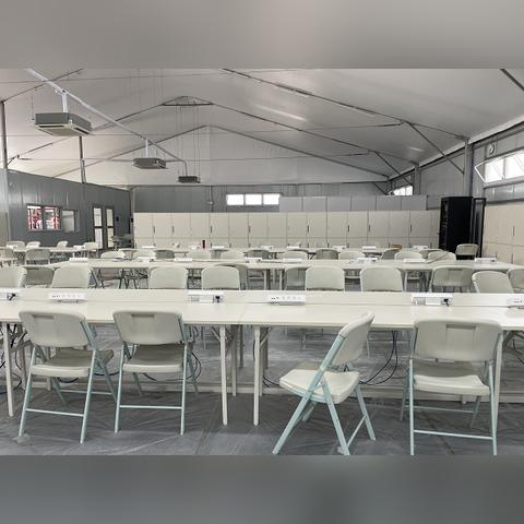 (北京首钢大跳台 冬奥会)首钢大跳台造雪结束，为2022年冬奥会做好准备