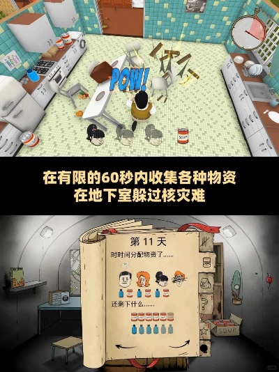 (生存60秒游戏)生存60秒内置作弊菜单：在避难所中寻找生存的唯一出路