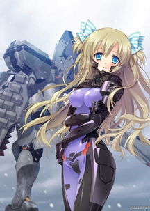 二次元机器人少女：超越人类的魔法与科技融合，引领未来的新时代