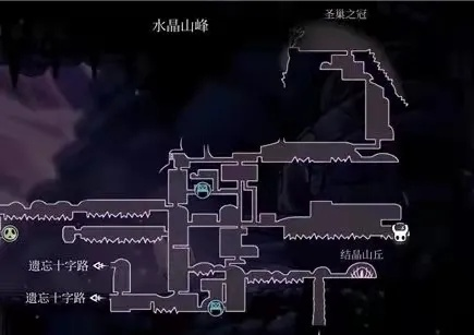 (空洞骑士水晶守卫怎么打)探索空洞骑士水晶守卫位置图：深入迷宫寻找宝藏
