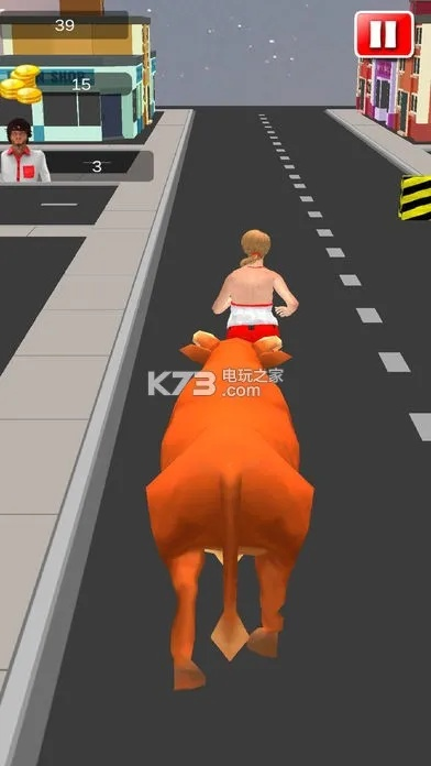 (大牛跑者是什么软件)大牛跑酷高速逃离杀手的致命陷阱