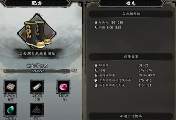 逸剑风云决二品鞋子图纸，解锁神秘技能，打造独一无二的时尚之选