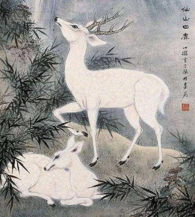 (飞雪连天射白鹿的意思)飞雪连天射白鹿，青山隐隐水迢迢。