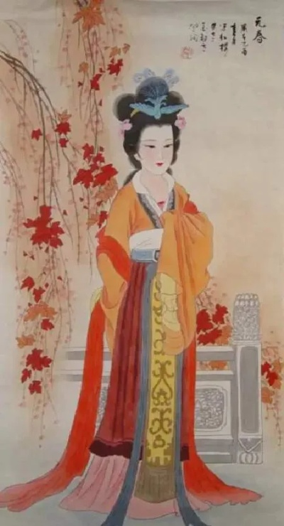 闺门出入如朝庭，意指女子一举一动如朝廷大臣决策，行止严谨庄重。