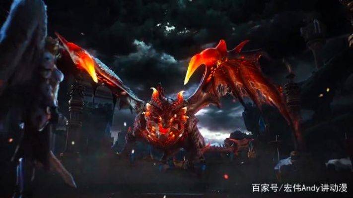降魔录黑暗龙：烈焰之翼惊世现身，神秘力量将世界推向末日边缘
