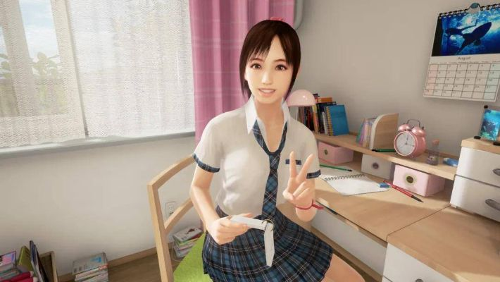 (学霸虚拟学生)体验学霸模拟器VR女友，让你感受无与伦比的虚拟爱情体验！