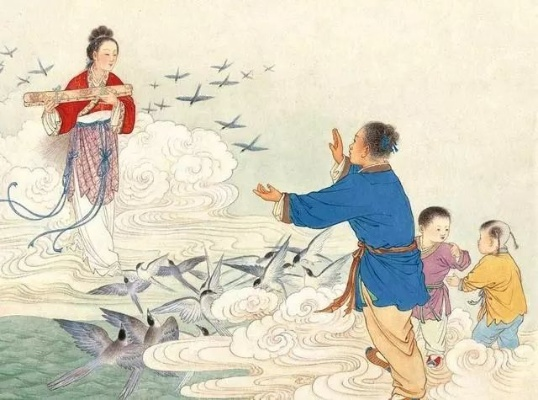 高难度织女画：仙气飘飘，古代传说再现，神秘织女细致展示技巧